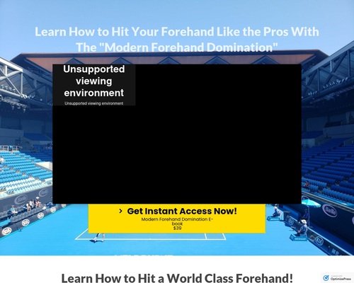 Modern Forehand Domination – Modern Tennis Domination