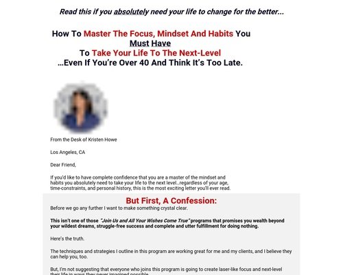 Go Big VIP Coaching Program with Kristen Howe the Go Big Coach